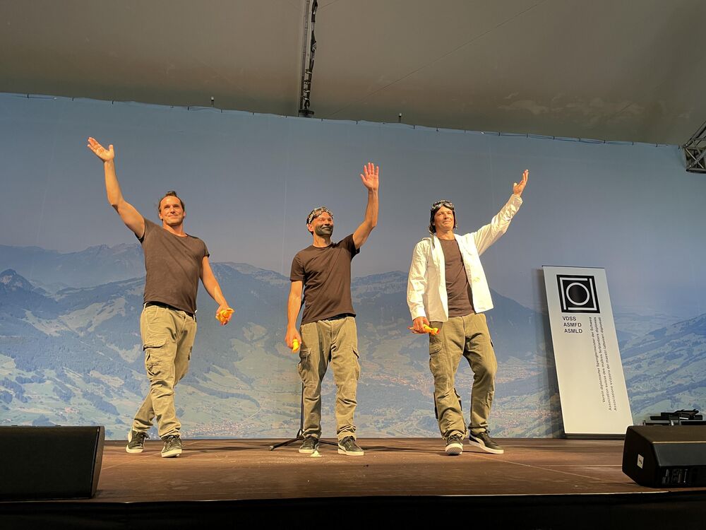 Starbugs Comedy: Komiker-Trio aus dem Berner Seeland. (Foto: Peter Warthmann)